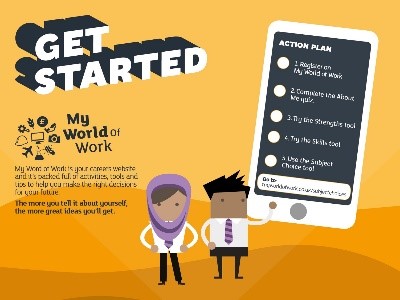 Get started- my world