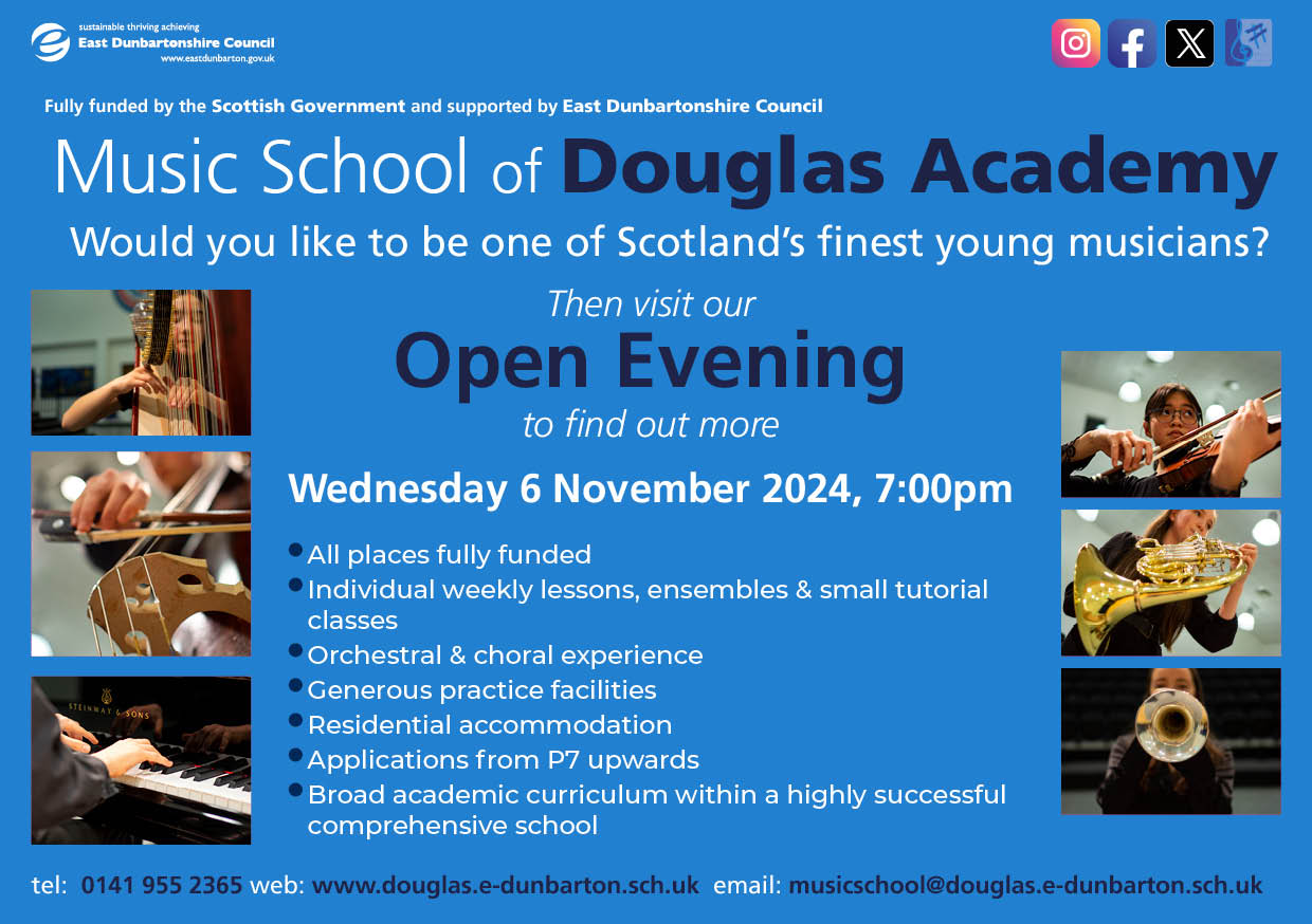 Open evening invitation