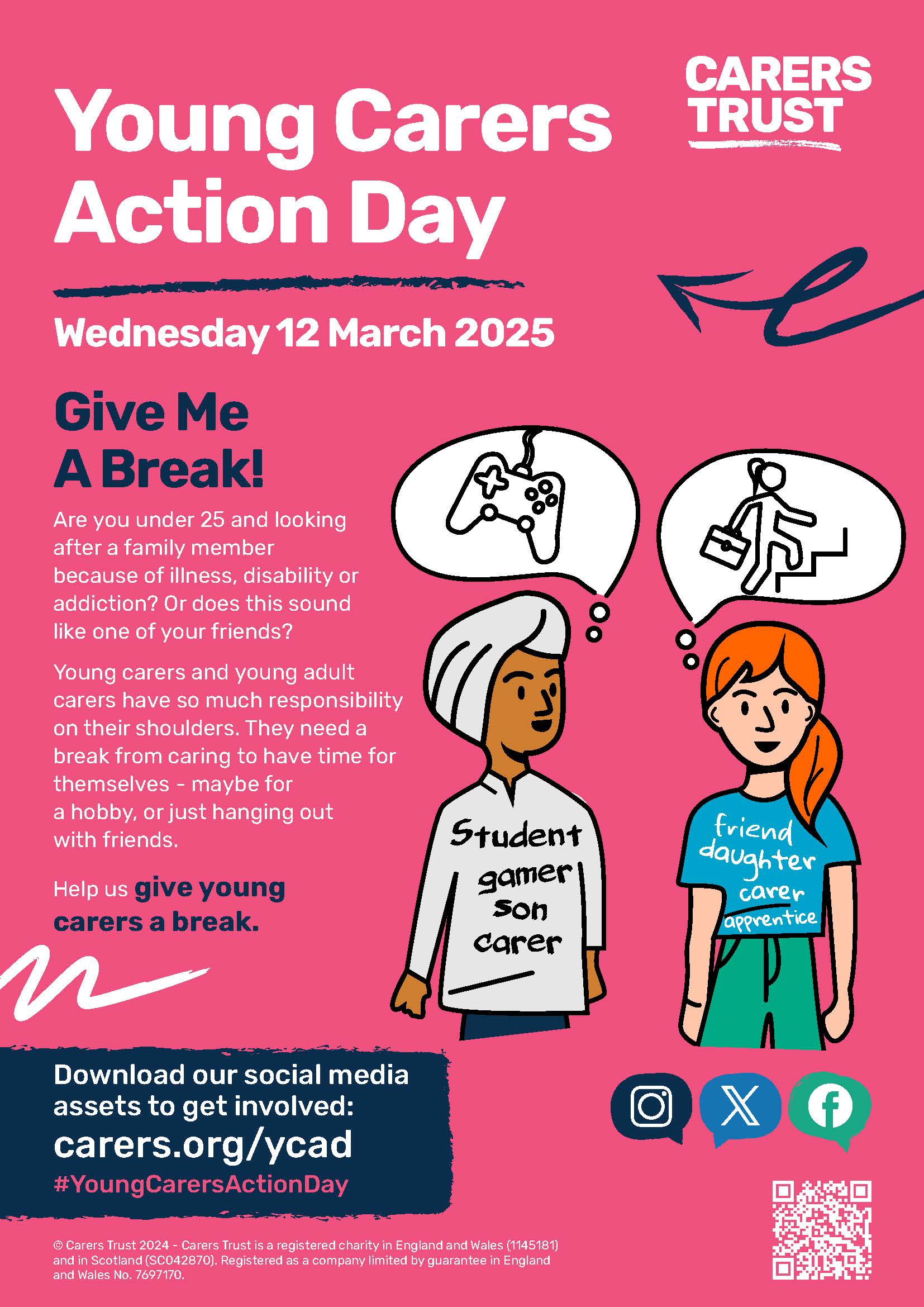 young carers give me a break